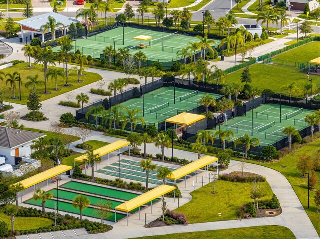 31510 Cabana Rye Ave, San Antonio, FL 33576 - view of community with a tennis court