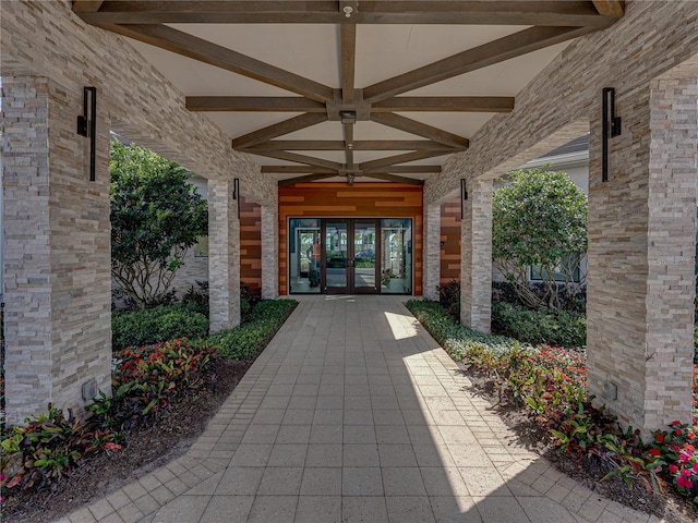 31510 Cabana Rye Ave, San Antonio, FL 33576 - view of exterior entry with french doors