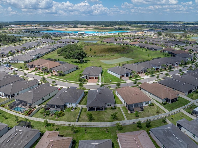 31510 Cabana Rye Ave, San Antonio, FL 33576 - aerial view of residential area with a pool area