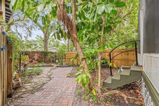 916 E Broad St, Tampa, FL 33604 - fenced backyard featuring a patio area