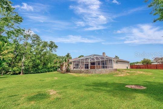 view of rear view of property