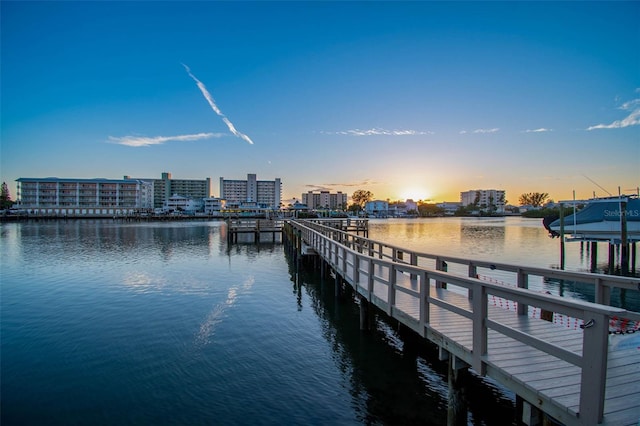 10216 Regal Dr Unit 310, Largo, FL 33774 - dock featuring a water view