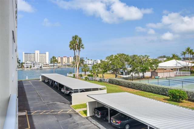 10216 Regal Dr Unit 310, Largo, FL 33774 - water view featuring fence