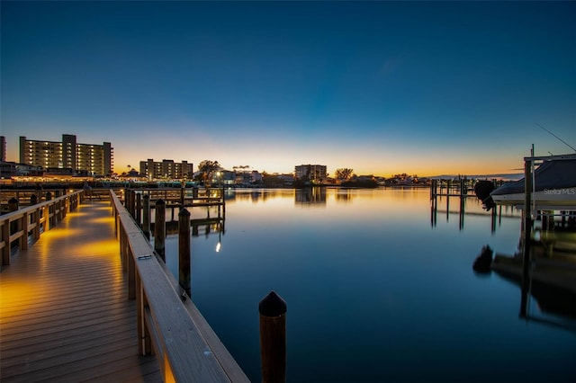 10216 Regal Dr Unit 310, Largo, FL 33774 - dock featuring a water view