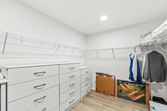 3071 Marine Grass Dr, Wimauma, FL 33598 - walk in closet featuring light wood-type flooring