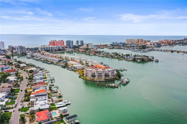205 Brightwater Dr Unit 101, Clearwater Beach, FL 33767 - view of urban area featuring a large body of water