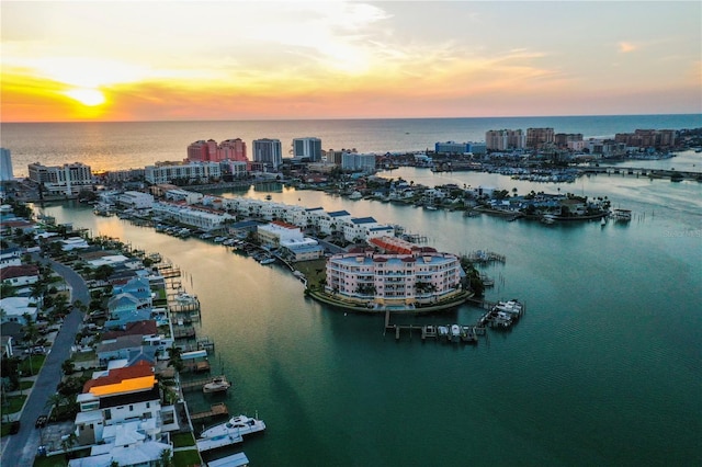 205 Brightwater Dr Unit 101, Clearwater Beach, FL 33767 - view of urban area featuring a large body of water