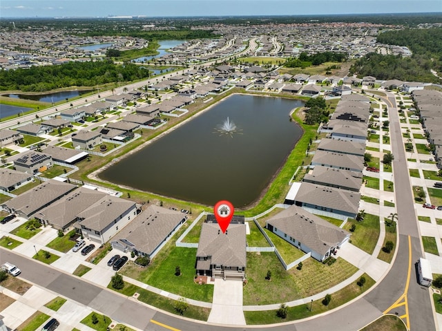 11924 Brighton Knoll Loop, Riverview, FL 33579 - aerial view of residential area with a large body of water