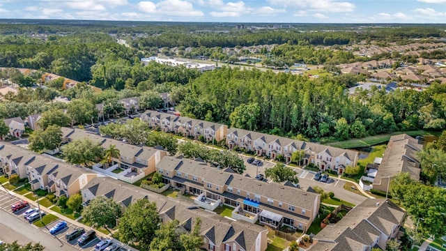 aerial view of property's location featuring nearby suburban area