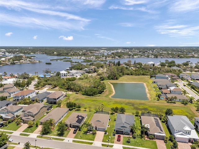 764 W Bayshore Dr, Tarpon Springs, FL 34689 - aerial perspective of suburban area featuring a nearby body of water
