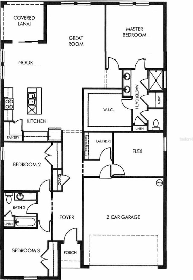 764 W Bayshore Dr, Tarpon Springs, FL 34689 - floor plan / room layout