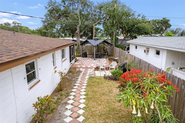 6801 Pinellas Point Dr S, Saint Petersburg, FL 33712 - view of yard with a patio