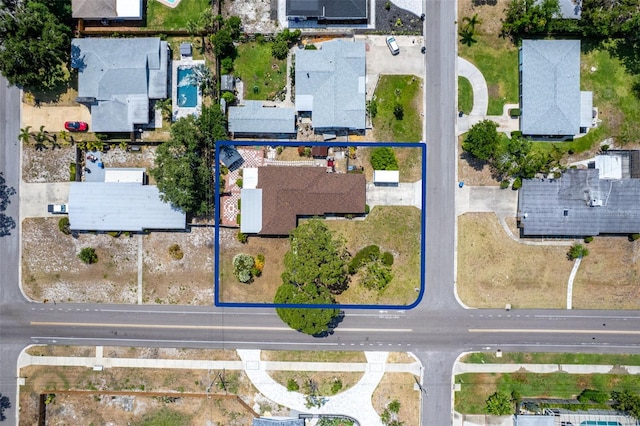 6801 Pinellas Point Dr S, Saint Petersburg, FL 33712 - aerial perspective of suburban area