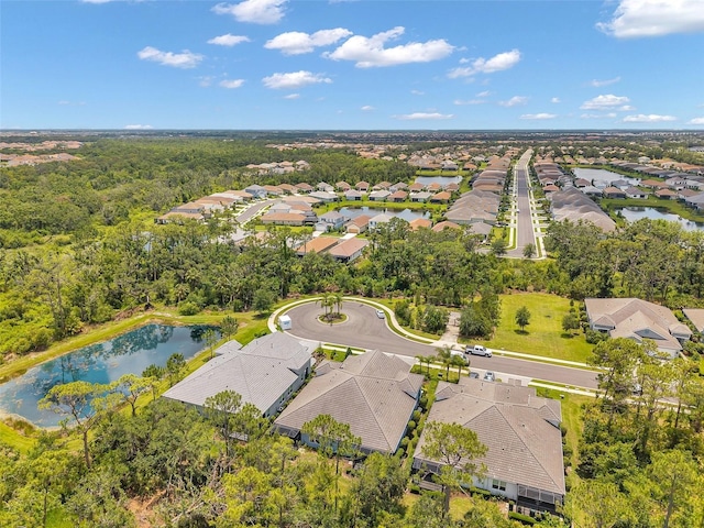 12817 Cobalt Ter, Bradenton, FL 34211 - aerial perspective of suburban area featuring a nearby body of water