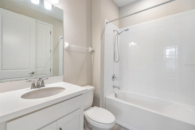 13614 Stevenson Ln, Odessa, FL 33556 - full bath with toilet, shower / tub combination, and vanity