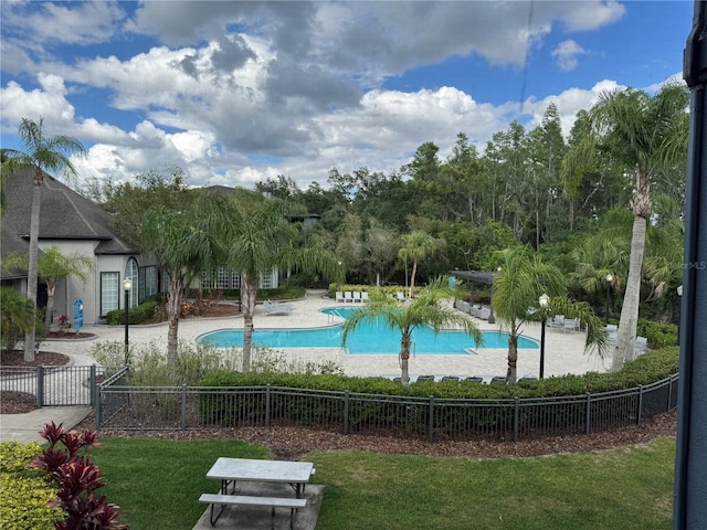 13243 Sanctuary Cove Dr Unit 204, Temple Terrace, FL 33637 - community pool with a patio