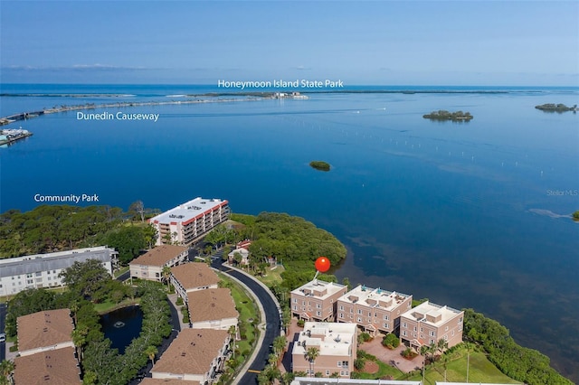 2750 Reserve Ct Unit 101, Dunedin, FL 34698 - bird's eye view of a nearby body of water and apartment complex / building