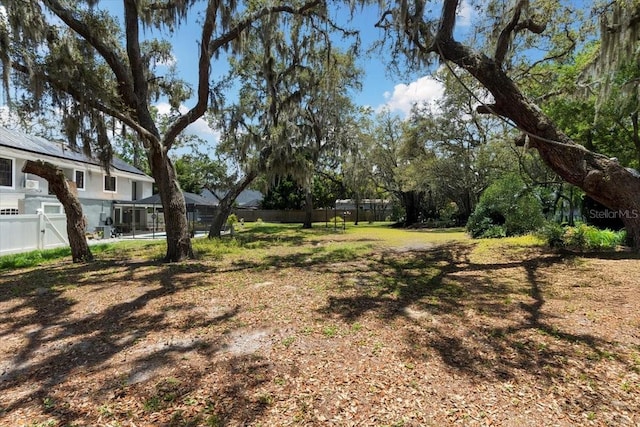 11207 Donneymoor Dr, Riverview, FL 33569 - view of yard with fence