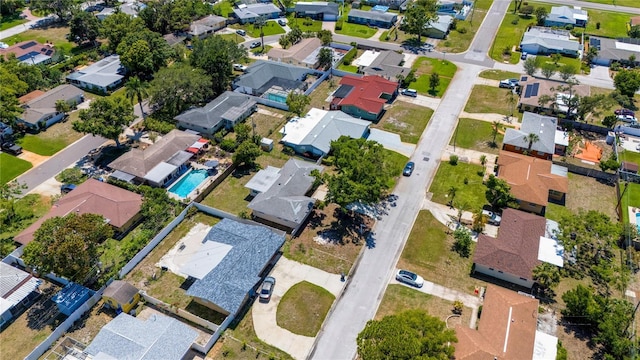 1400 63rd Ave S, Saint Petersburg, FL 33705 - aerial overview of property's location featuring nearby suburban area