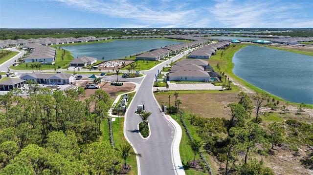 8589 Saint Kitts Cir, Englewood, FL 34224 - aerial view of property's location with a nearby body of water and nearby suburban area