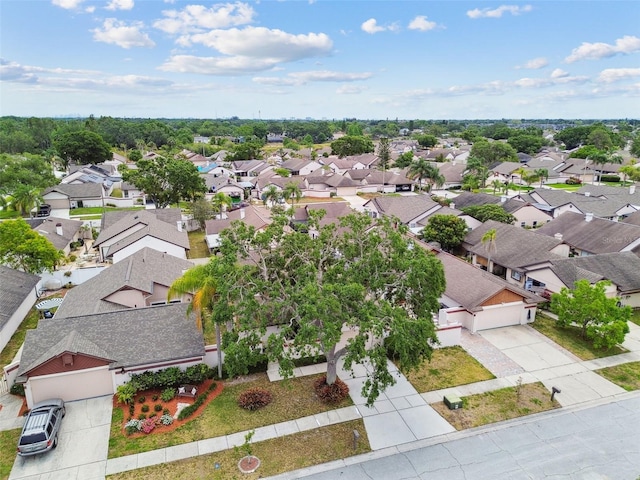 7035 Drury St, Tampa, FL 33635 - aerial perspective of suburban area