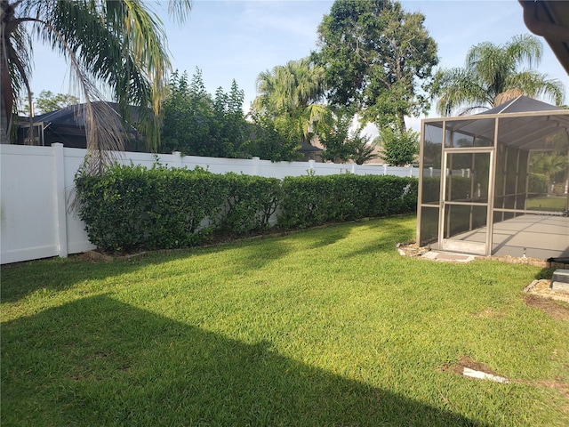 50 Water Oak Way, Oldsmar, FL 34677 - view of yard with a lanai and a patio