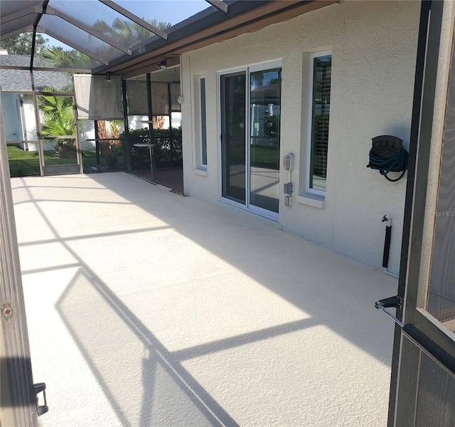 50 Water Oak Way, Oldsmar, FL 34677 - view of patio featuring glass enclosure