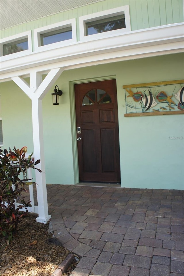 view of property entrance