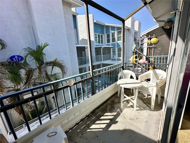 320 Medallion Blvd Unit G, Madeira Beach, FL 33708 - view of balcony