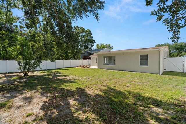 4549 Ontario Dr, New Port Richey, FL 34652 - view of yard with a gate