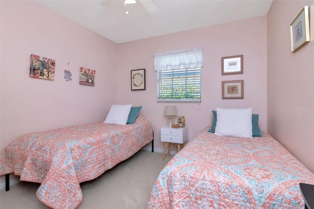 4125 W Obispo St, Tampa, FL 33629 - bedroom featuring carpet flooring and a ceiling fan