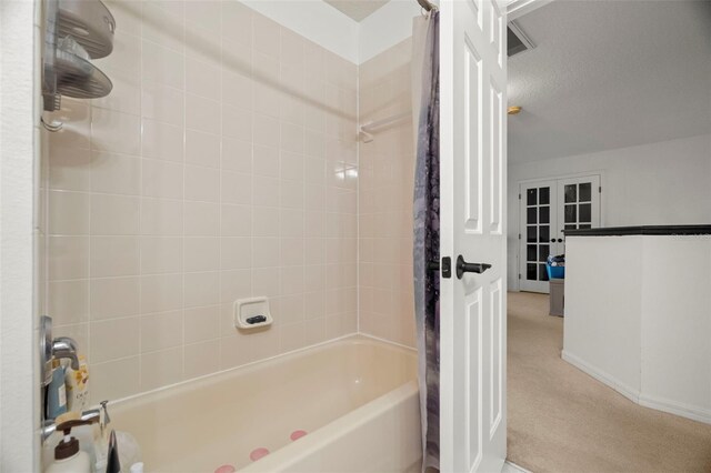 2832 Brinley Dr, New Port Richey, FL 34655 - full bathroom with shower / bath combo and baseboards