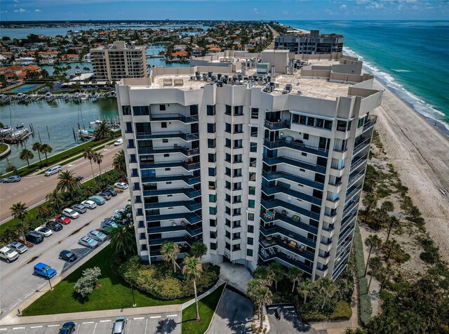 1600 Gulf Blvd Unit 514, Clearwater Beach, FL 33767 - bird's eye view of a nearby body of water and apartment complex / building