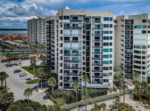 1600 Gulf Blvd Unit 514, Clearwater Beach, FL 33767 - view of apartment building / complex with a water view