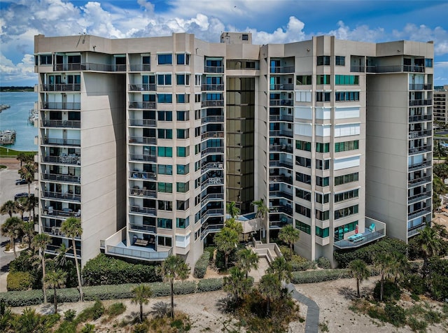 1600 Gulf Blvd Unit 514, Clearwater Beach, FL 33767 - view of apartment building / complex with a water view