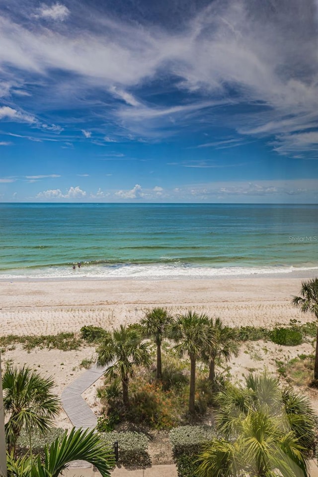 1600 Gulf Blvd Unit 514, Clearwater Beach, FL 33767 - water view featuring nearby beach