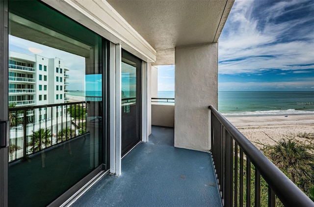 1600 Gulf Blvd Unit 514, Clearwater Beach, FL 33767 - balcony with view of water and beach
