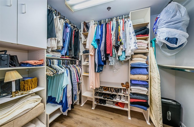 1600 Gulf Blvd Unit 514, Clearwater Beach, FL 33767 - spacious closet featuring wood finished floors