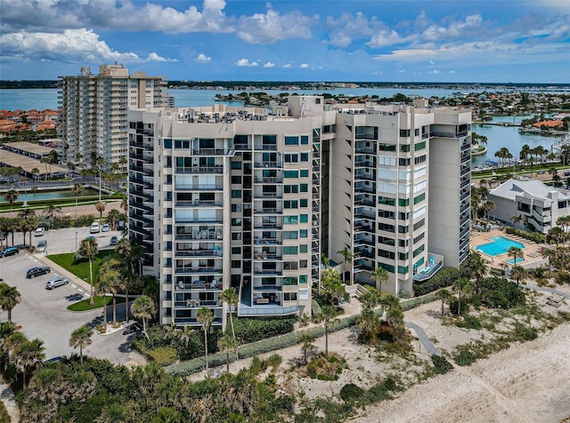 1600 Gulf Blvd Unit 514, Clearwater Beach, FL 33767 - view of apartment building / complex featuring a water view