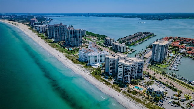 1600 Gulf Blvd Unit 514, Clearwater Beach, FL 33767 - view of urban area with extended coastline and apartment complex / building