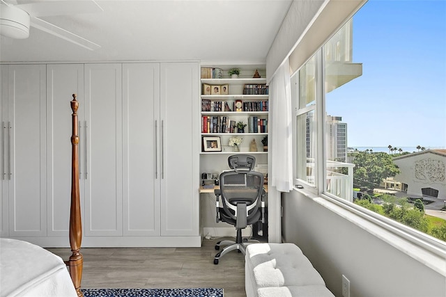700 Beach Dr NE Unit 704, Saint Petersburg, FL 33701 - bedroom with light wood-type flooring