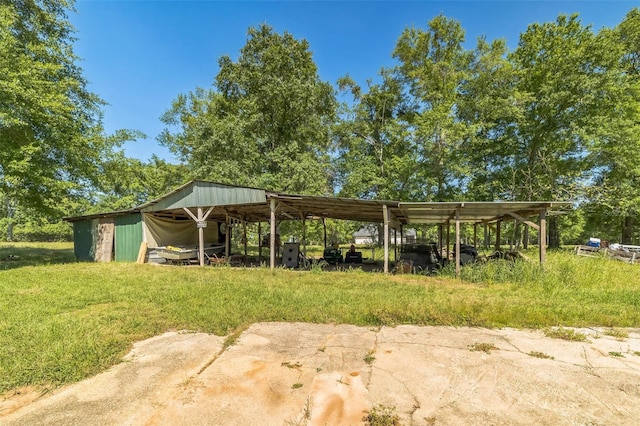 797 Hwy Unit 196, Cantonment, FL 32533 - view of parking with a carport