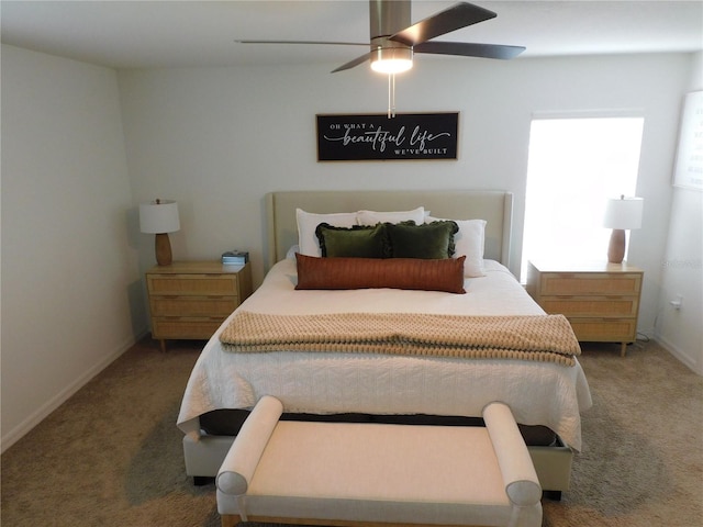 206 Samantha Ave, Auburndale, FL 33823 - bedroom featuring carpet floors and a ceiling fan