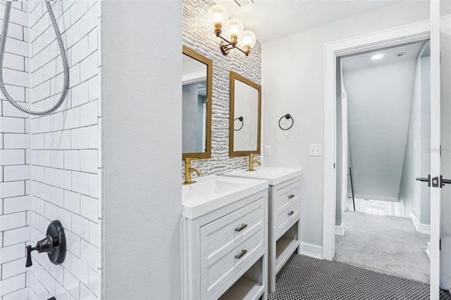 5632 Indiana Ave, New Port Richey, FL 34652 - full bathroom with two vanities