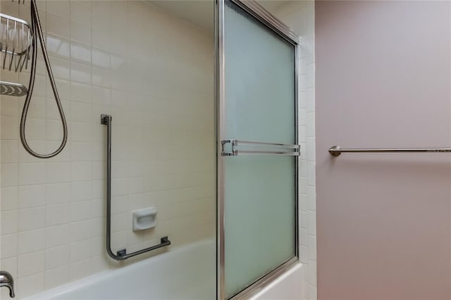 2380 Shelly Dr Unit B, Palm Harbor, FL 34684 - full bathroom with shower / bath combination with glass door
