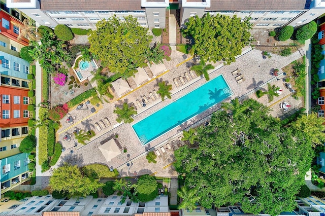 402 S Armenia Ave Unit 139A, Tampa, FL 33609 - bird's eye view of a pool