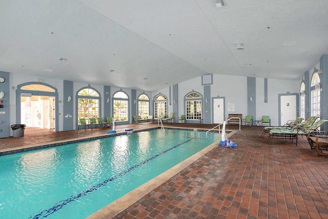 view of indoor community pool