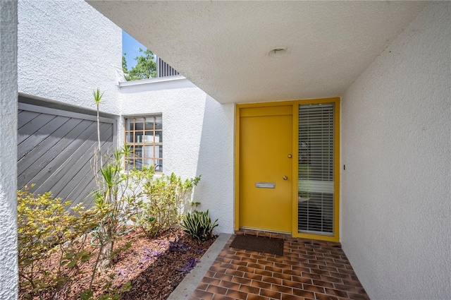 4006 Cypress Ln Unit 4006, Tampa, FL 33618 - view of exterior entry with stucco siding