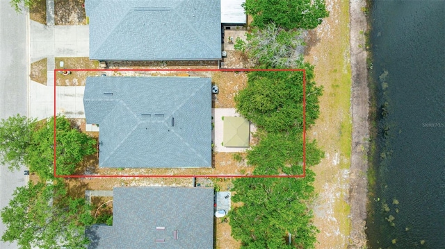 13643 Tramore Dr, Odessa, FL 33556 - aerial view of property and surrounding area featuring property parcel outlined