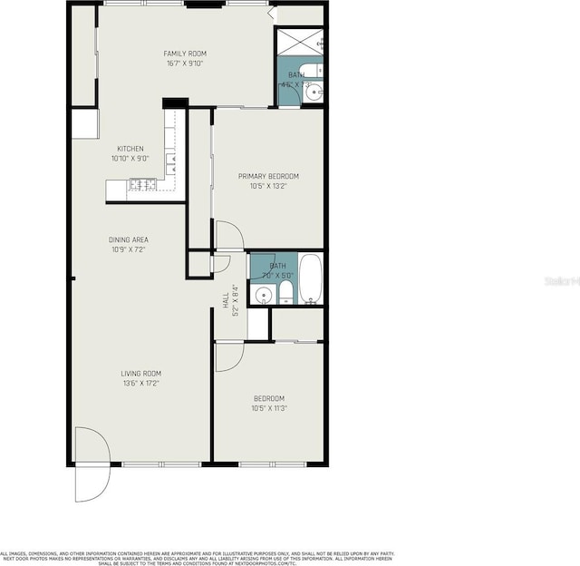 2002 Australia Way E Unit 66, Clearwater, FL 33763 - floor plan / room layout